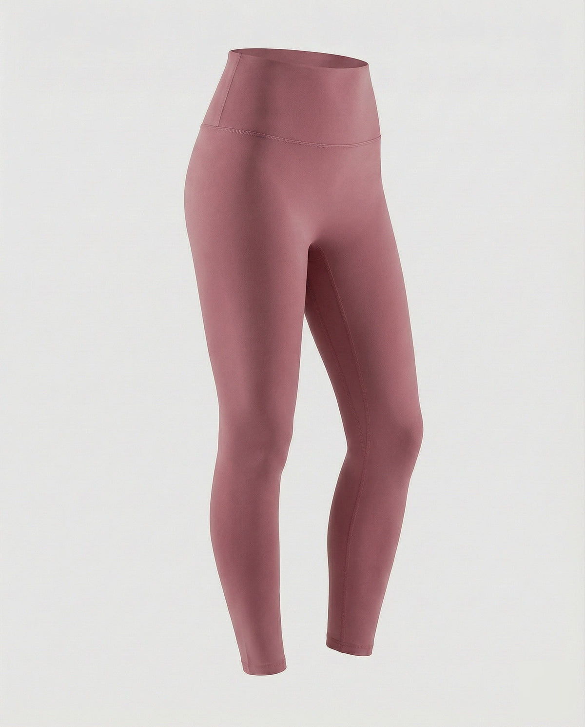 Women's high-waisted compression leggings with micro-stretch - product shot