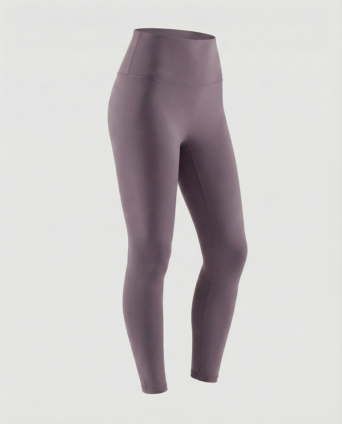 Women's high-waisted compression leggings with micro-stretch - product shot