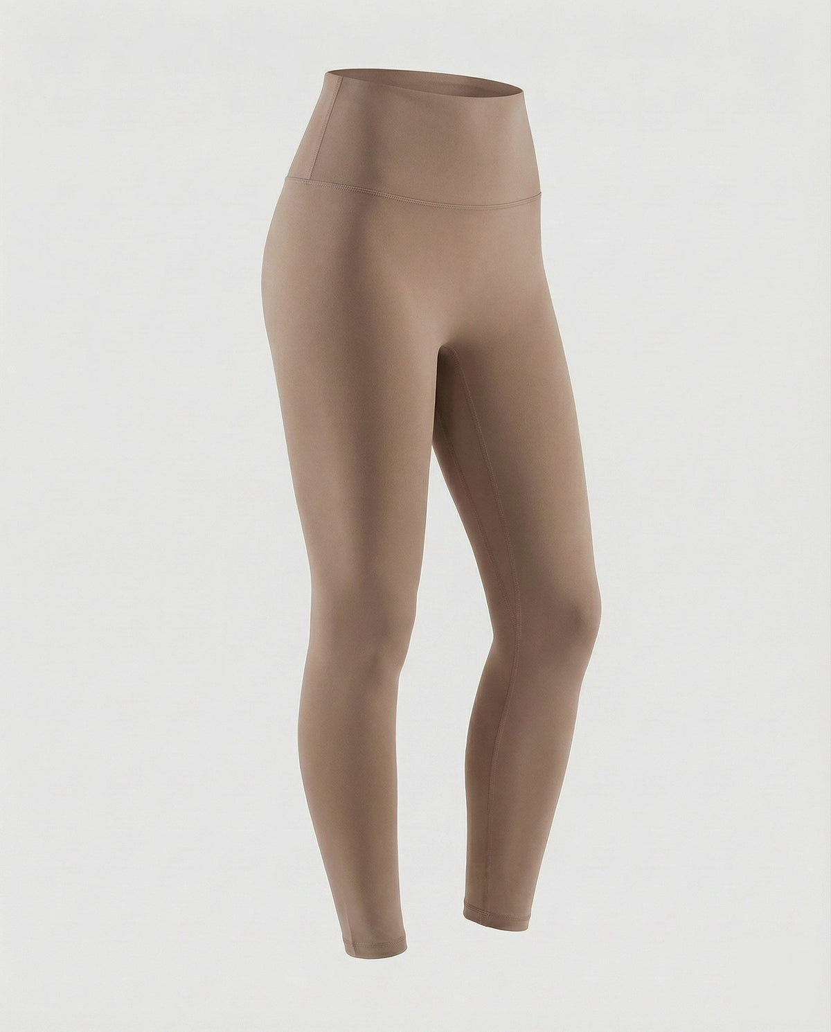Women's high-waisted compression leggings with micro-stretch - product shot