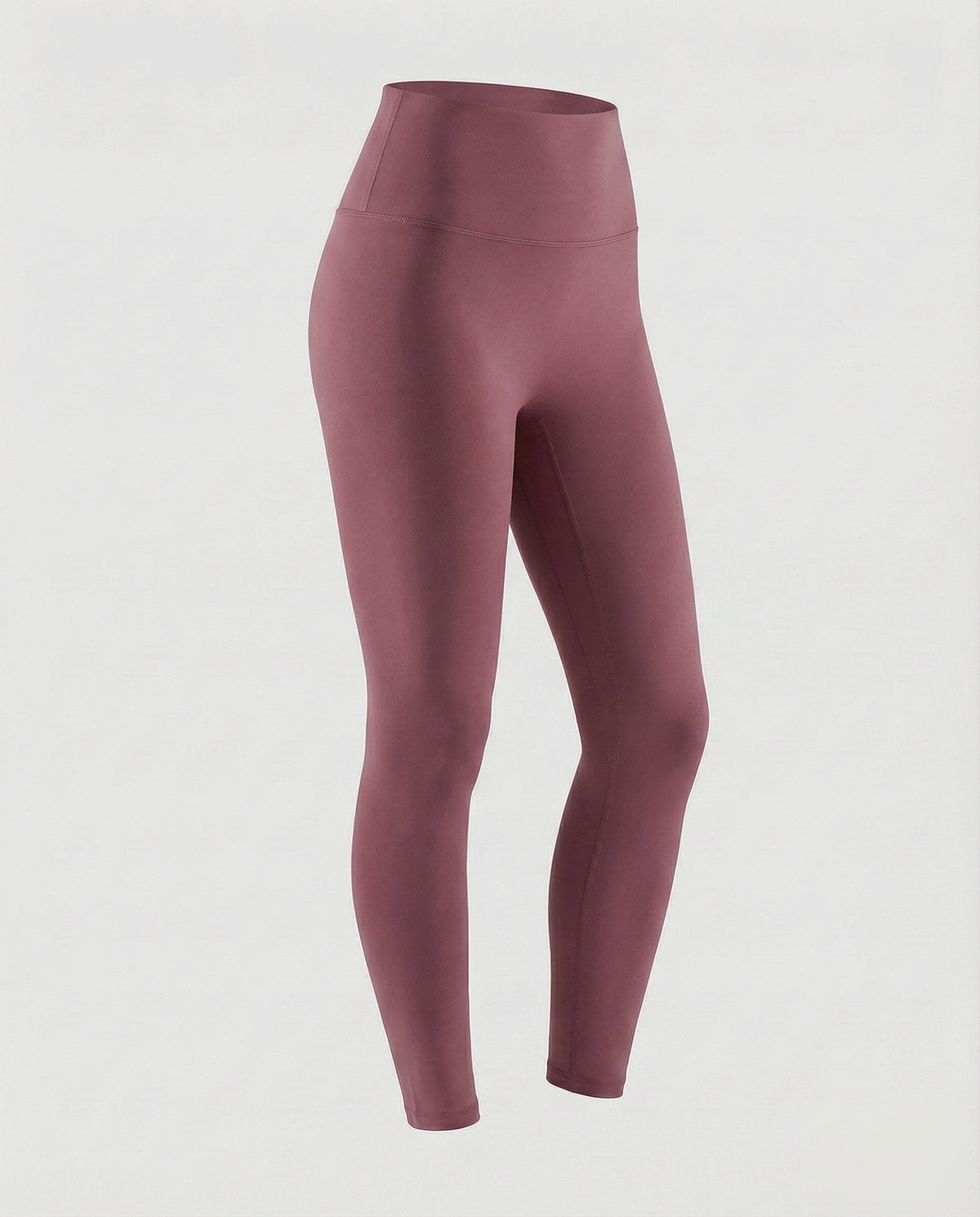Women's high-waisted compression leggings with micro-stretch - product shot