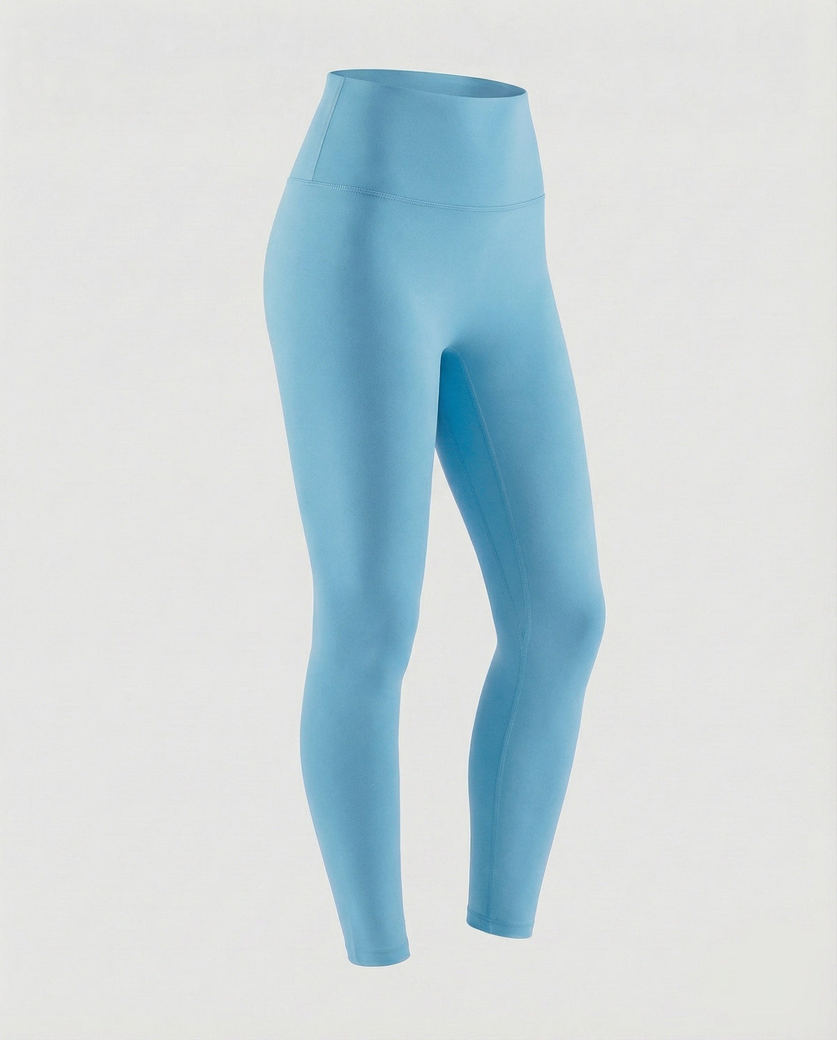 Women's high-waisted compression leggings with micro-stretch - product shot