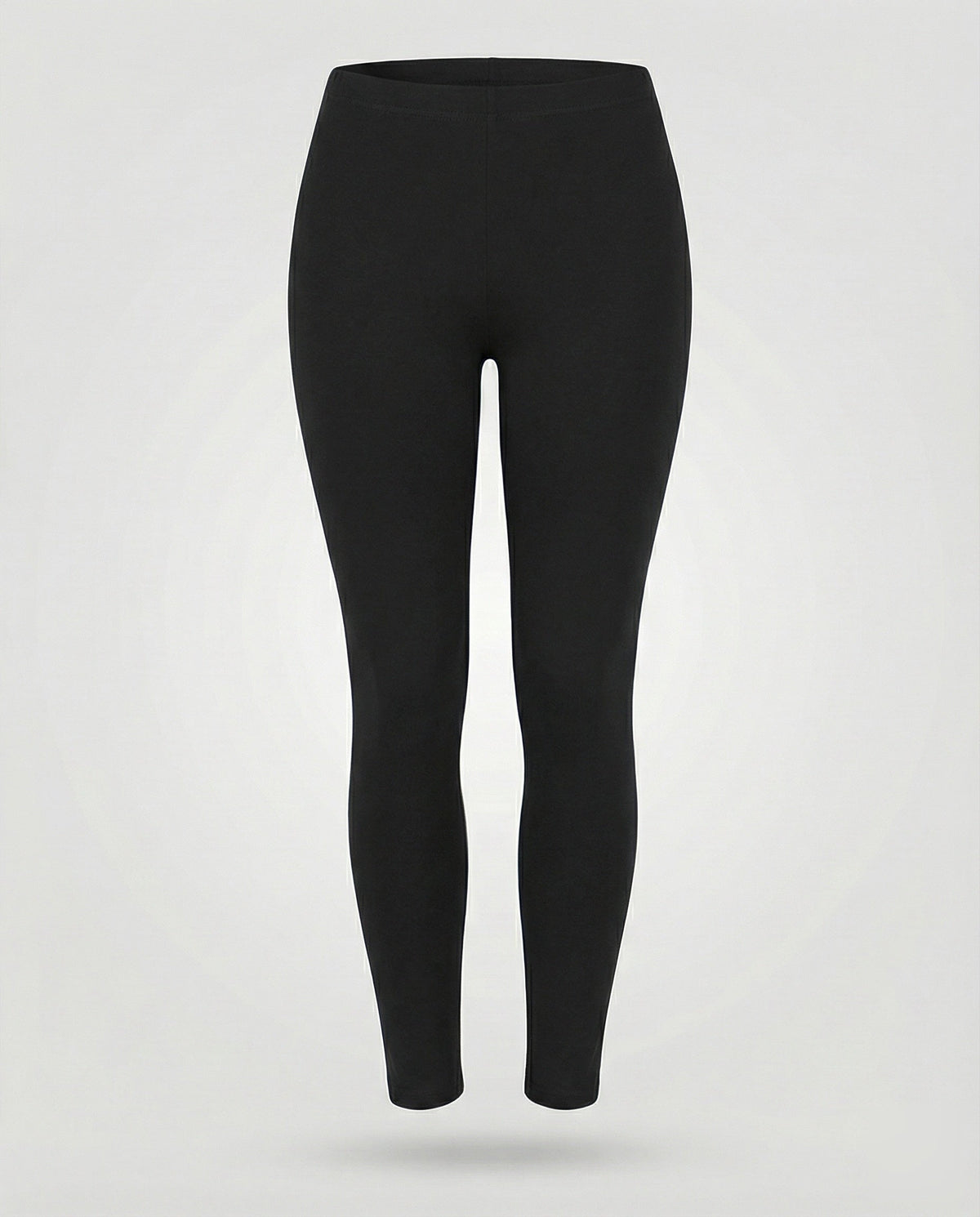 Ladies comfort leggings in plus size made of stretch jersey - product shot