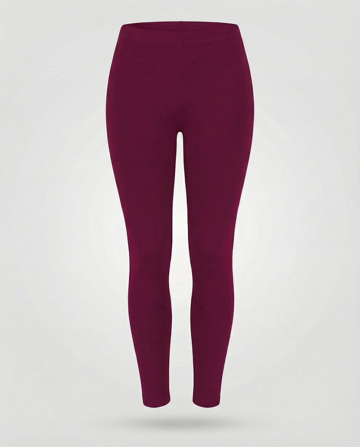 Ladies comfort leggings in plus size made of stretch jersey - product shot