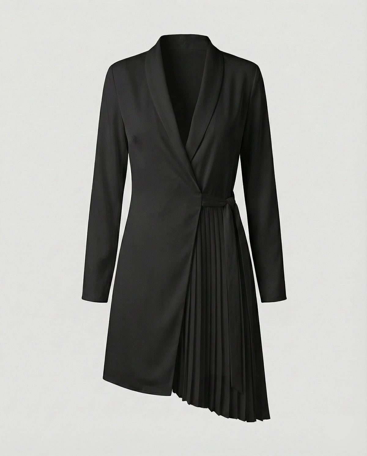 Women's Carefree Wrap Effect Blouse Dress - product shot