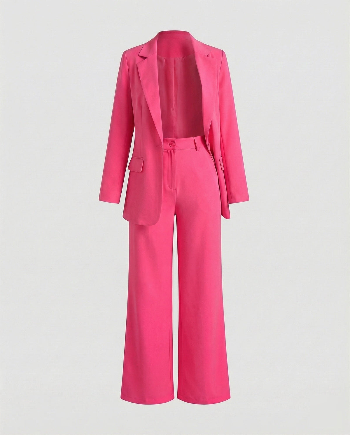 Women Modern Urban Blazer-Pants Ensemble - product shot