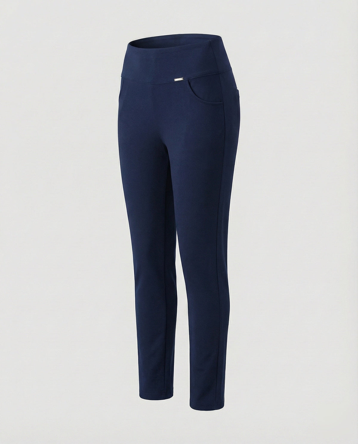 Women's waist-shaping leggings with side pockets - product shot