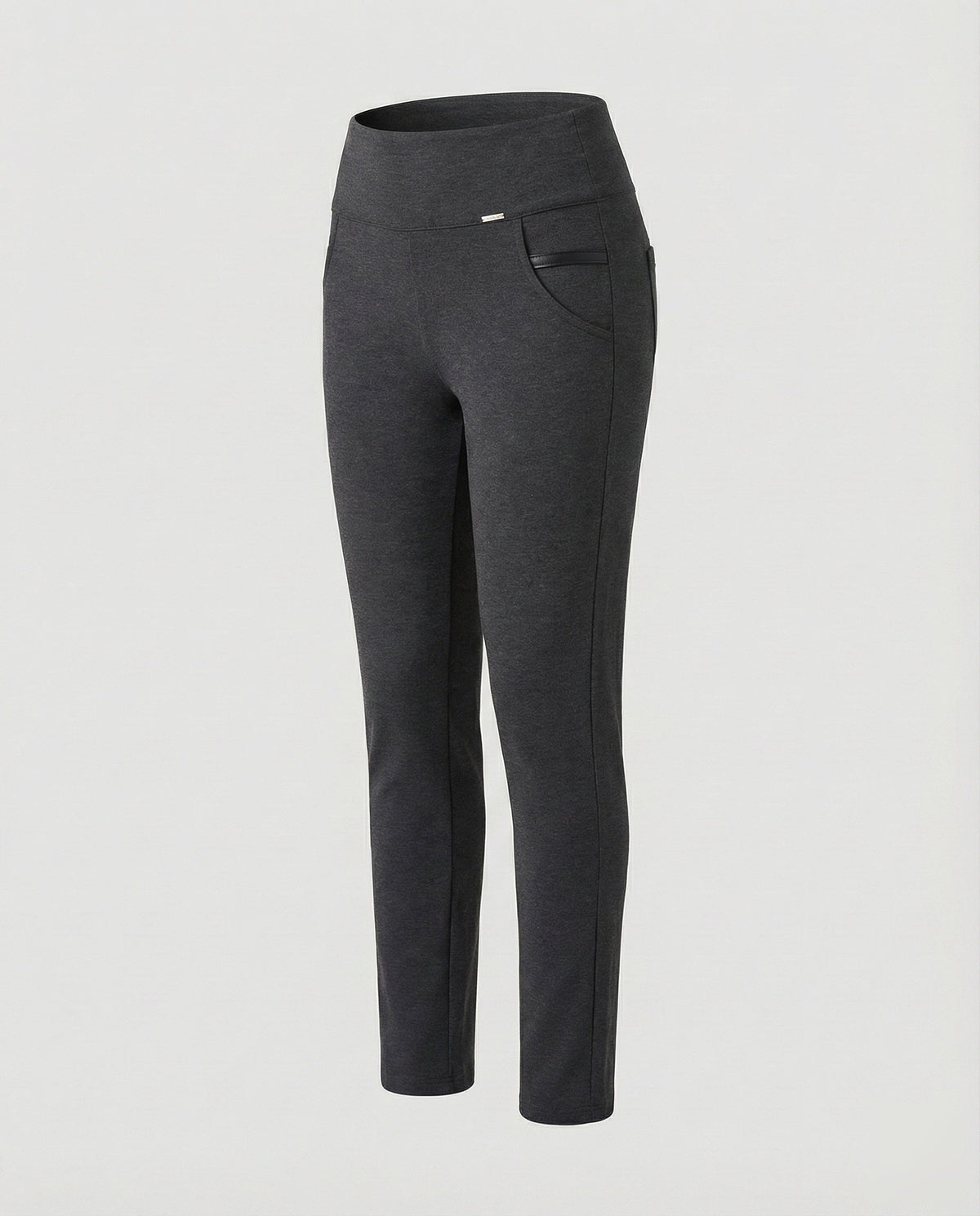 Women's waist-shaping leggings with side pockets - product shot