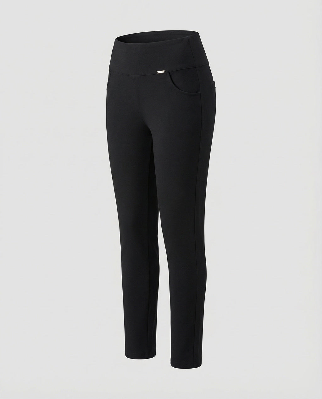 Women's waist-shaping leggings with side pockets - product shot