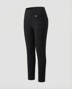 Women's waist-shaping leggings with side pockets - product shot