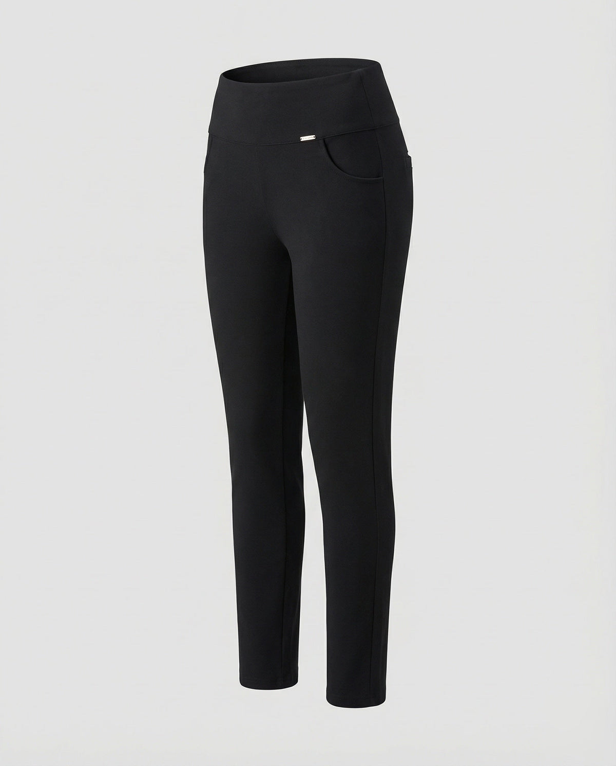 Women's waist-shaping leggings with side pockets - product shot
