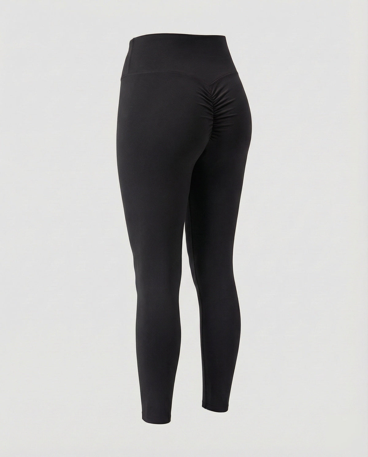 Women's shaping leggings with butt gathering - product shot
