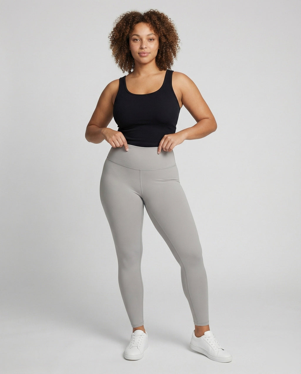 Women's Sports Leggings with Ergonomic Y-Seam - front view