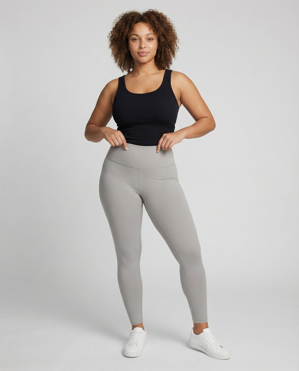 Women's Sports Leggings with Ergonomic Y-Seam - front view