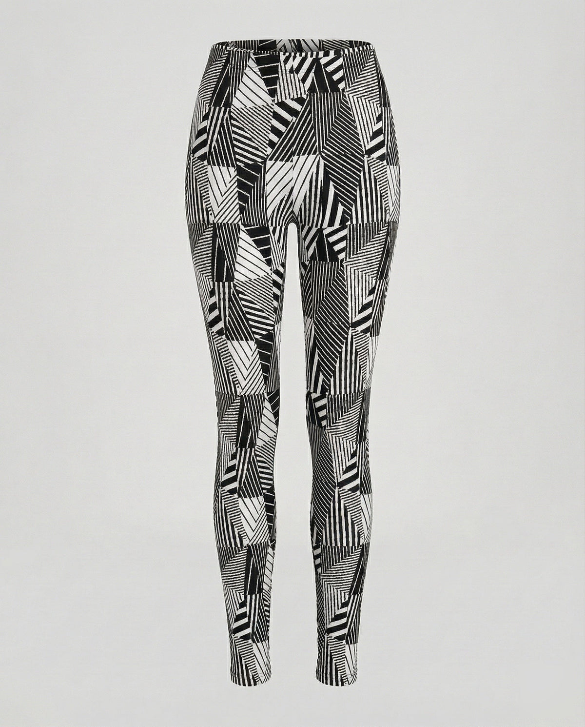 Women Serious Pinstripe Pinstripe Leggings - product shot