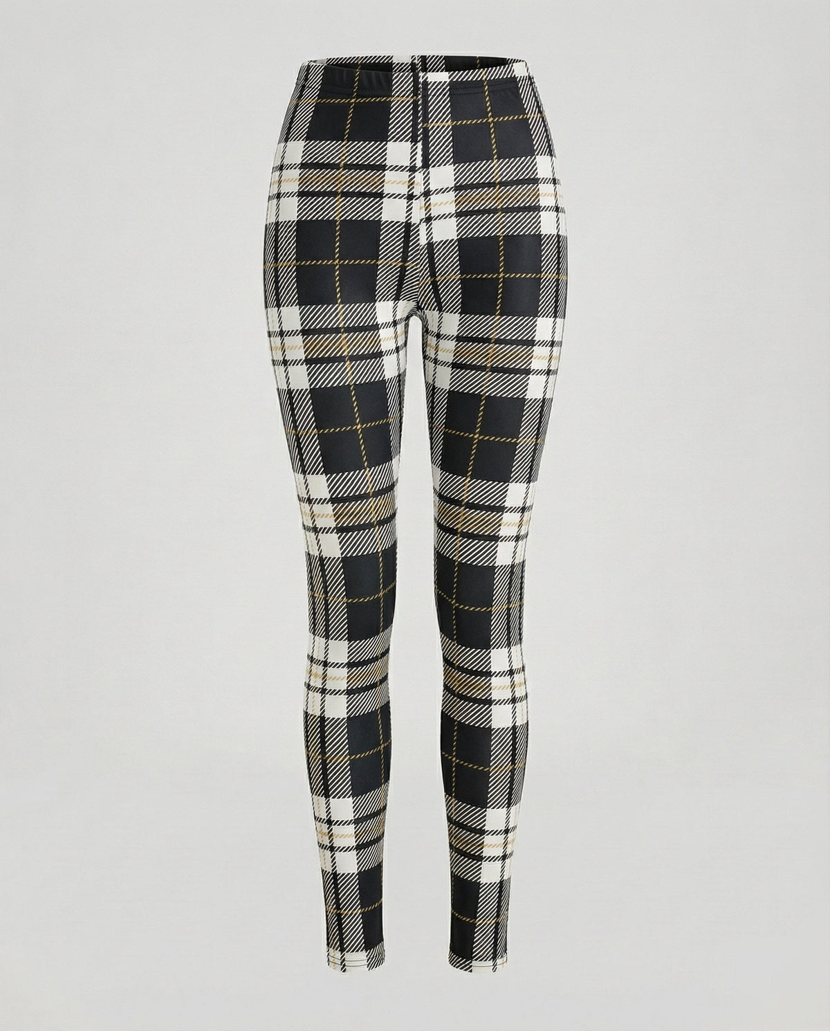 Women Serious Pinstripe Pinstripe Leggings - product shot