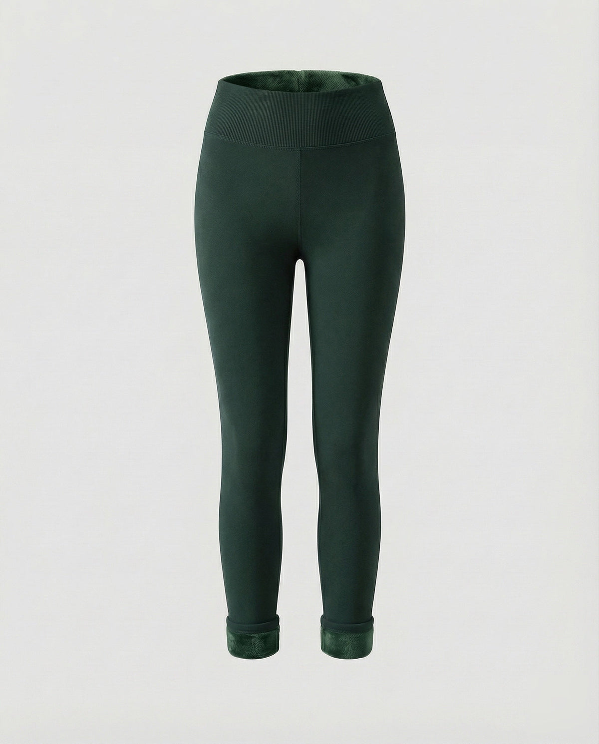 Women’s high-cut thermal leggings with dense plush lining and shaping comfort waistband All Fashion - product shot