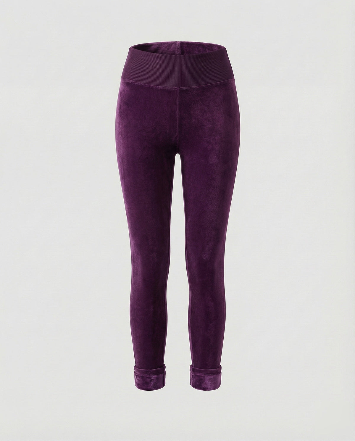 Women’s high-cut thermal leggings with dense plush lining and shaping comfort waistband All Fashion - product shot