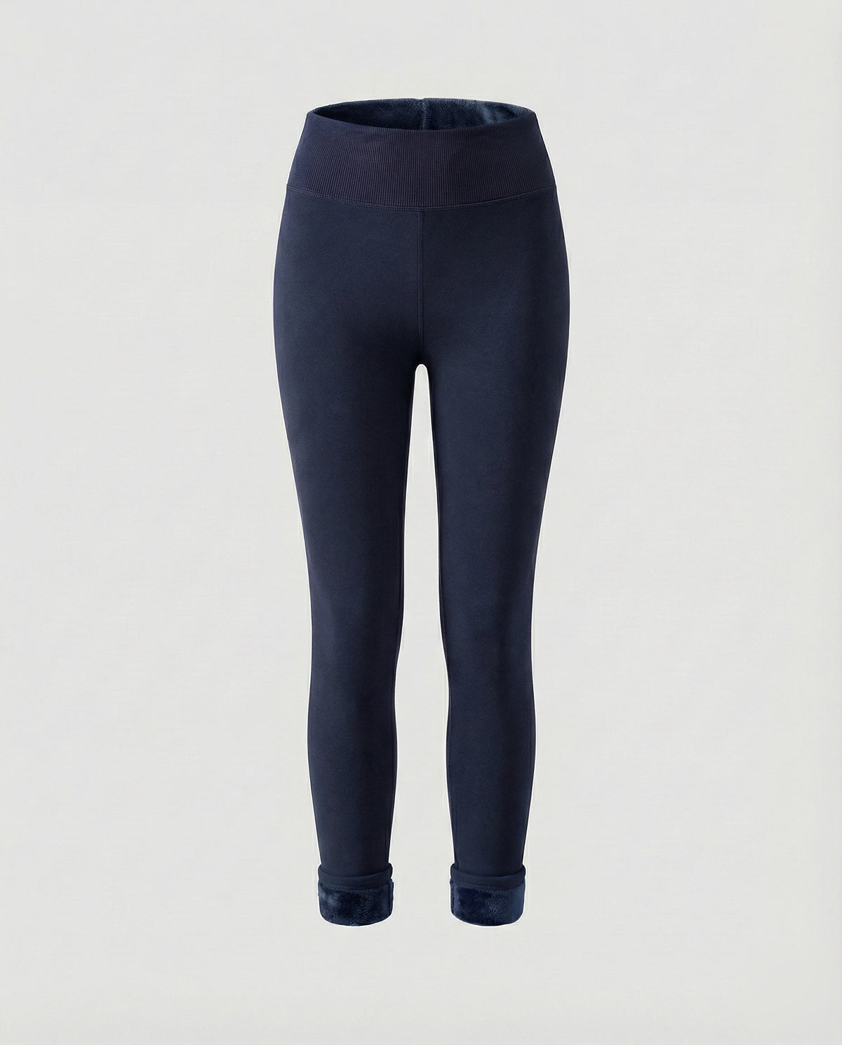 Women’s high-cut thermal leggings with dense plush lining and shaping comfort waistband All Fashion - product shot