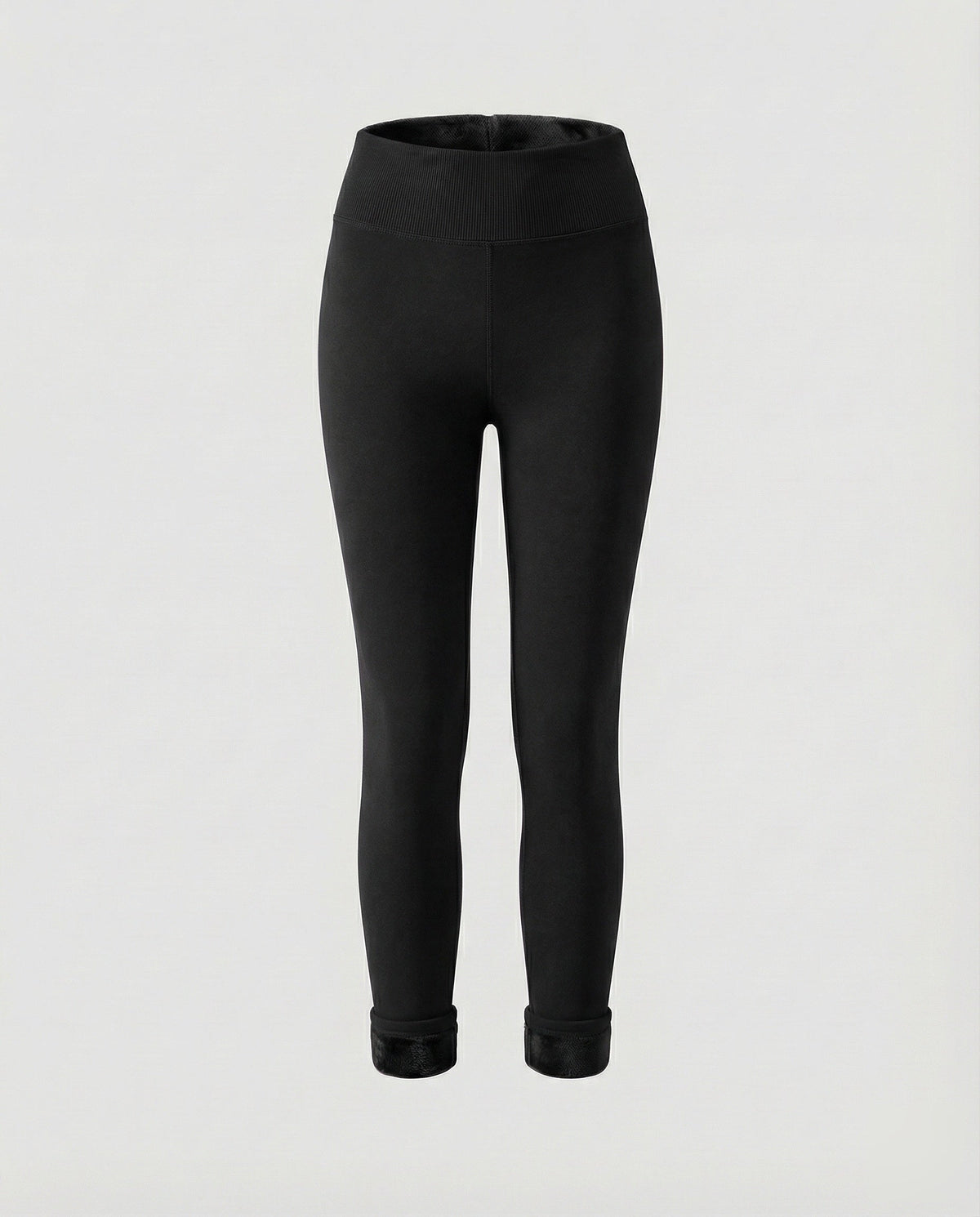 Women’s high-cut thermal leggings with dense plush lining and shaping comfort waistband All Fashion - product shot