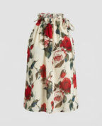 Women's Feminine Neck Scarf Chiffon Blouse Top - product shot