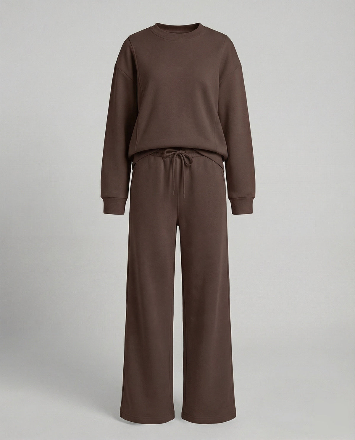 Women's Comfortable Brushed Sweat Leisure Lounge Set - product shot
