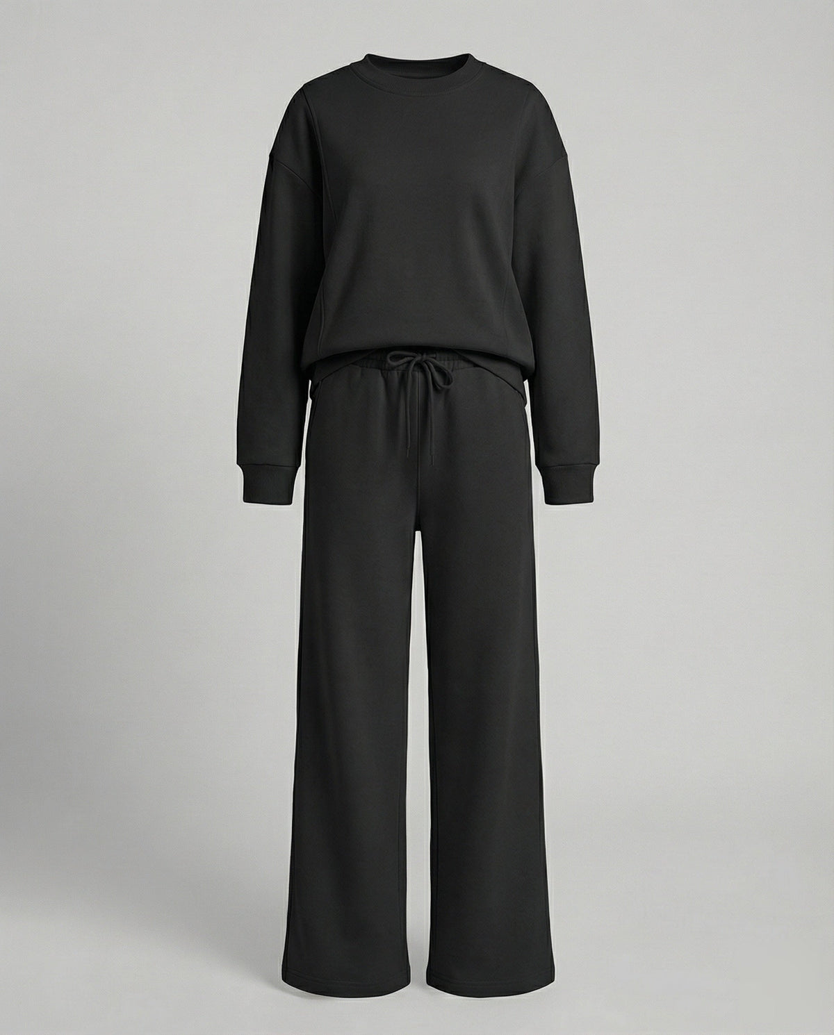 Women's Comfortable Brushed Sweat Leisure Lounge Set - product shot