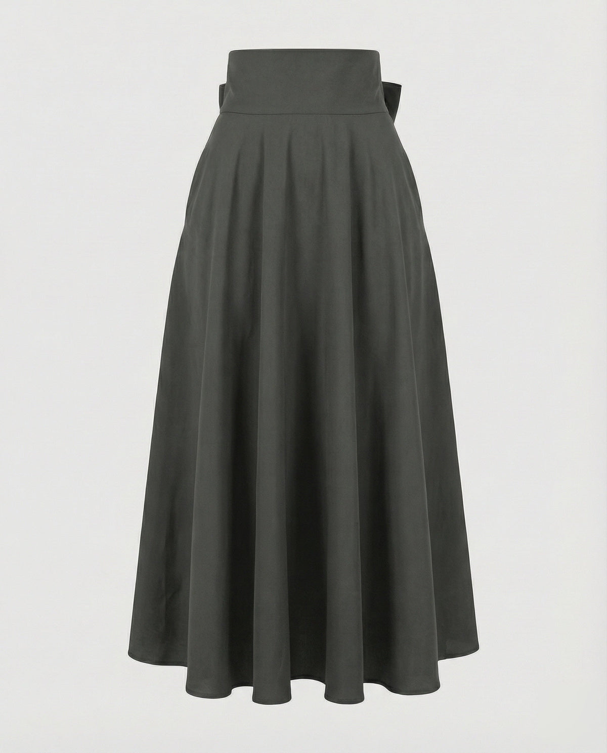 Women Flowing Maxi Look Blended Fabric Skirt Pants - product shot