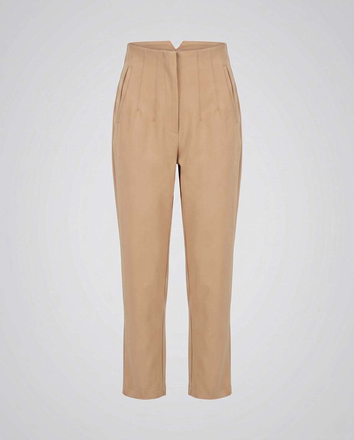 Women Elegant Trousers with High Waist and Side Pockets All Fashion - product shot