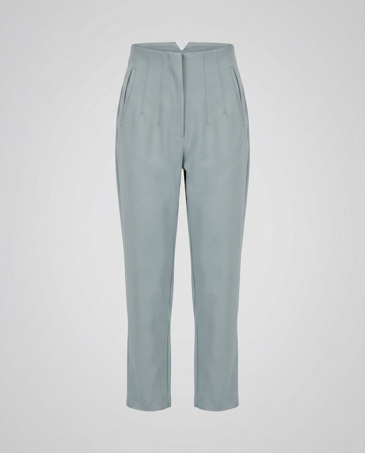 Women Elegant Trousers with High Waist and Side Pockets All Fashion - product shot