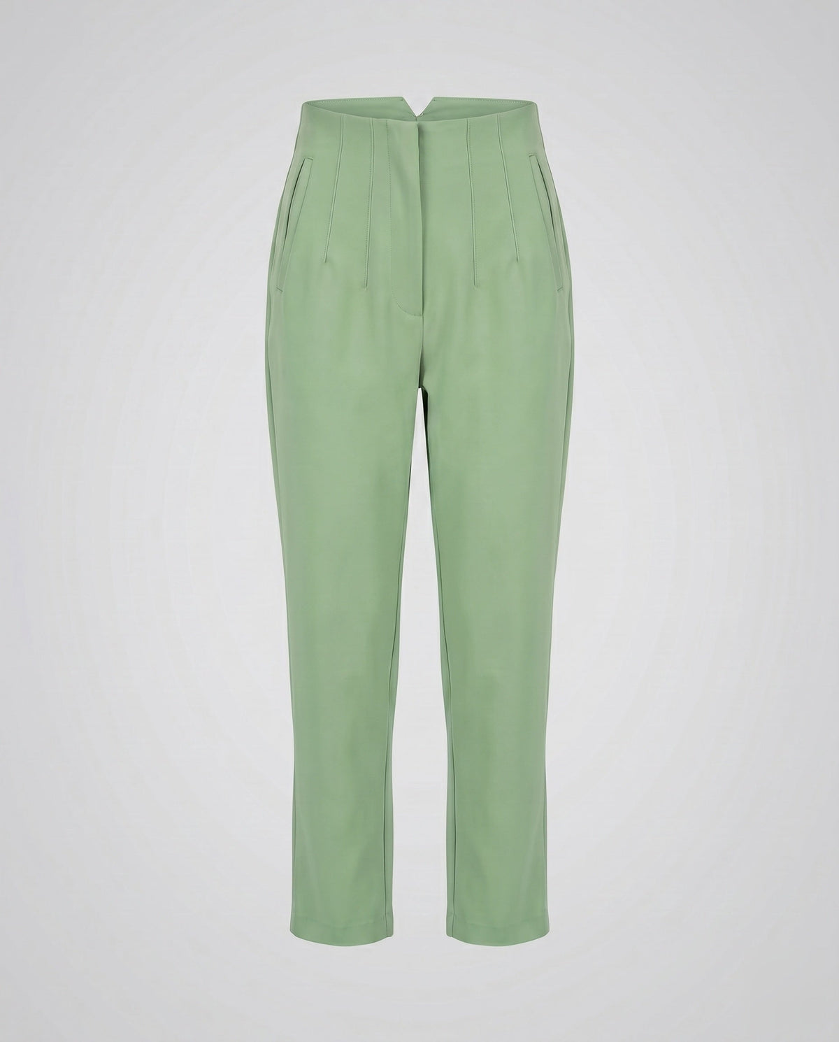 Women Elegant Trousers with High Waist and Side Pockets All Fashion - product shot