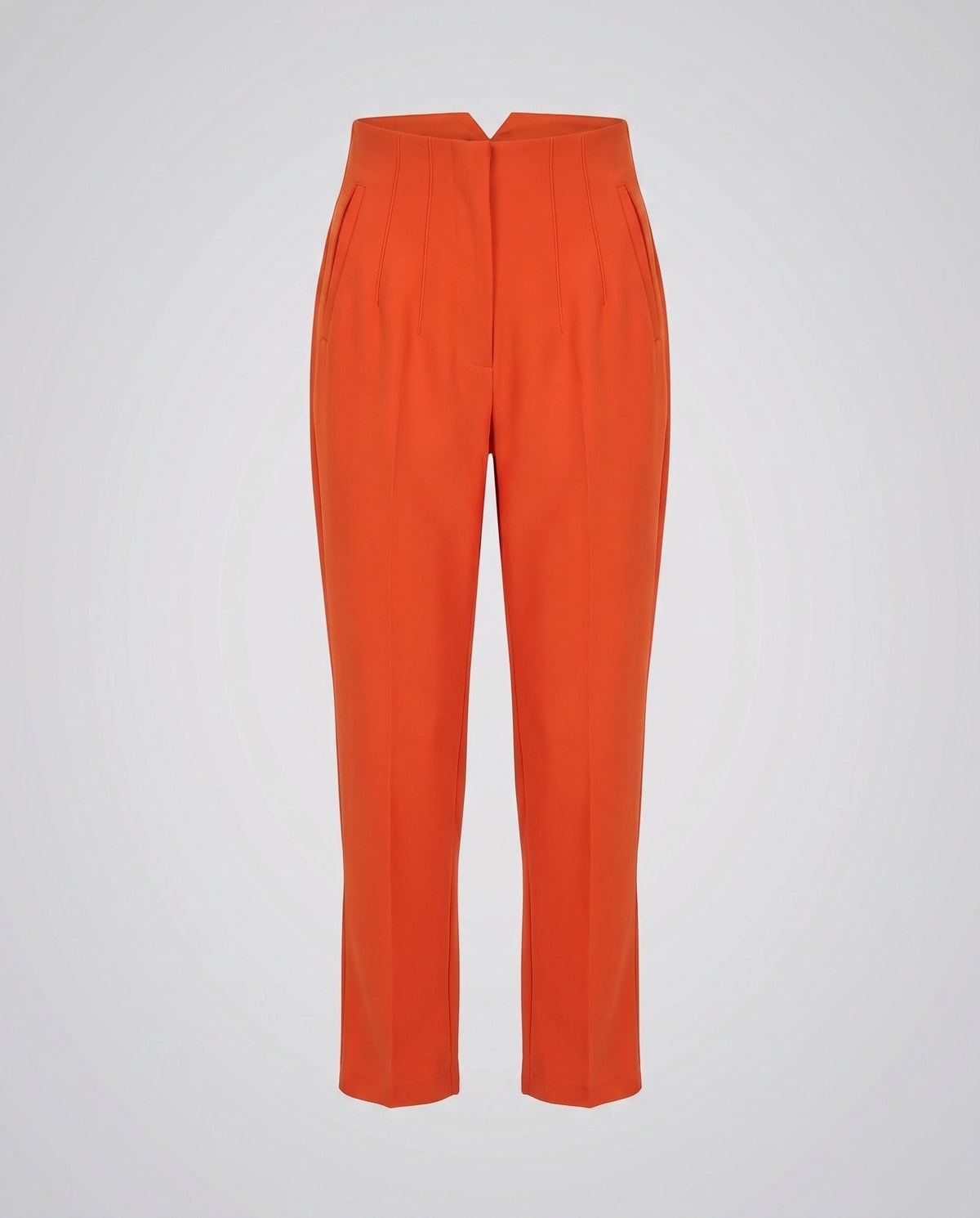 Women Elegant Trousers with High Waist and Side Pockets All Fashion - product shot