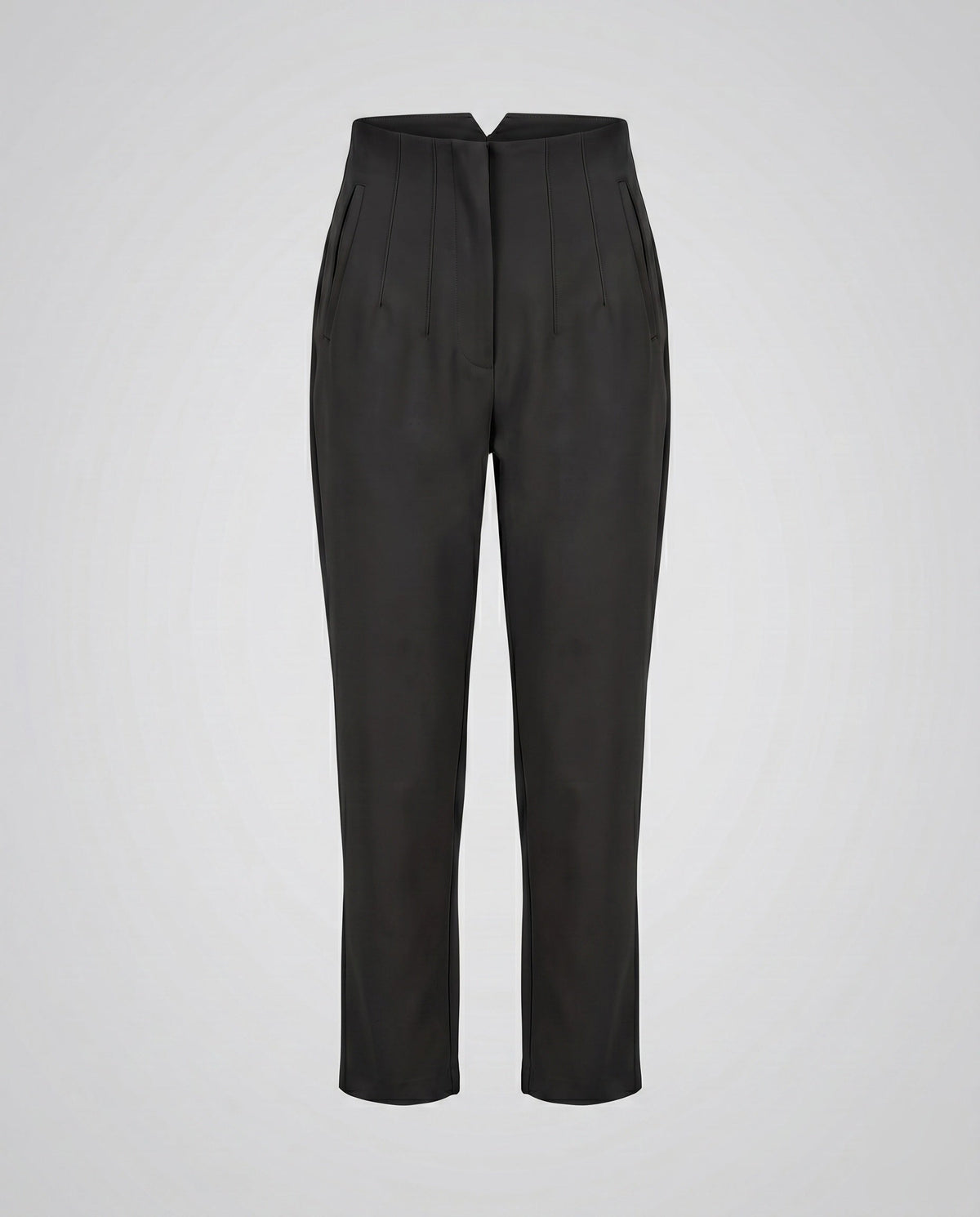 Women Elegant Trousers with High Waist and Side Pockets All Fashion - product shot