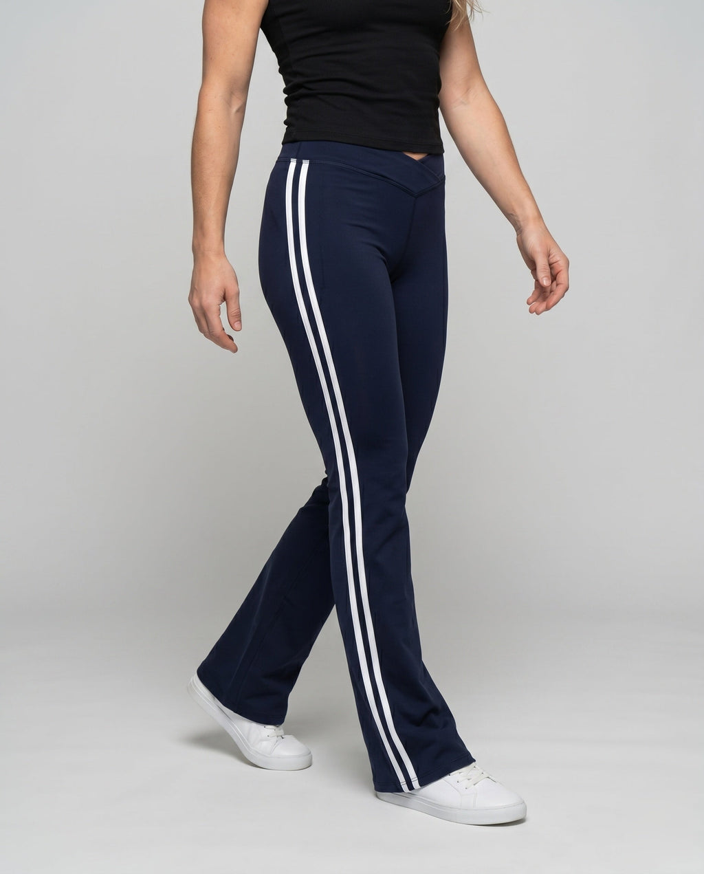 Women Stylish High-Quality Flared Pants - lower body view