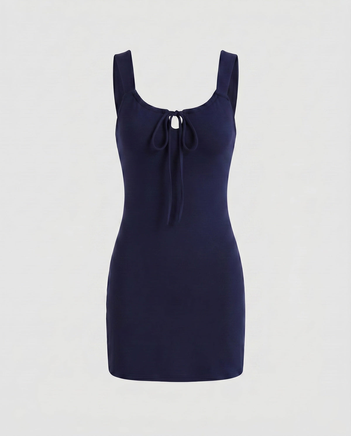 Women's set of two pieces with elegant top and figure-hugging dress - product shot