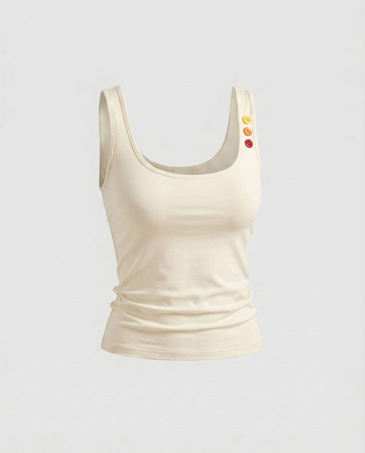Women's blouse shirt with floral pattern and delicate straps - product shot