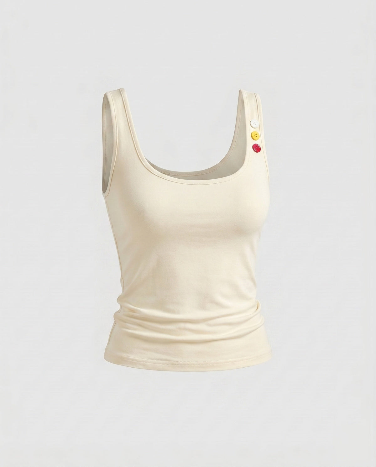 Women's blouse shirt with floral pattern and delicate straps - product shot