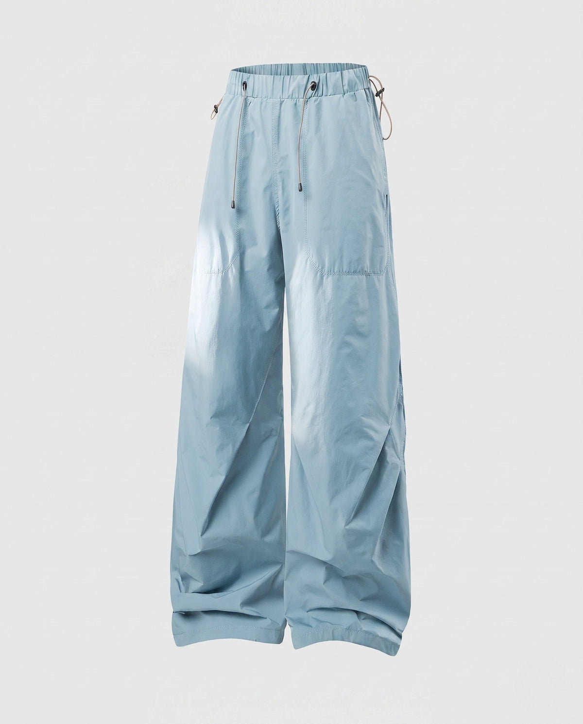Ladies fashionable cargo pants with high wearing comfort and practical pockets - product shot