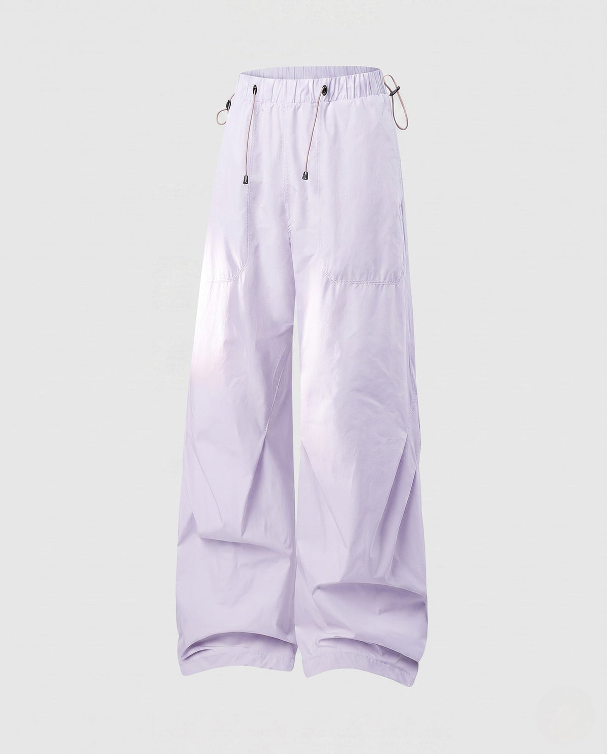 Ladies fashionable cargo pants with high wearing comfort and practical pockets - product shot