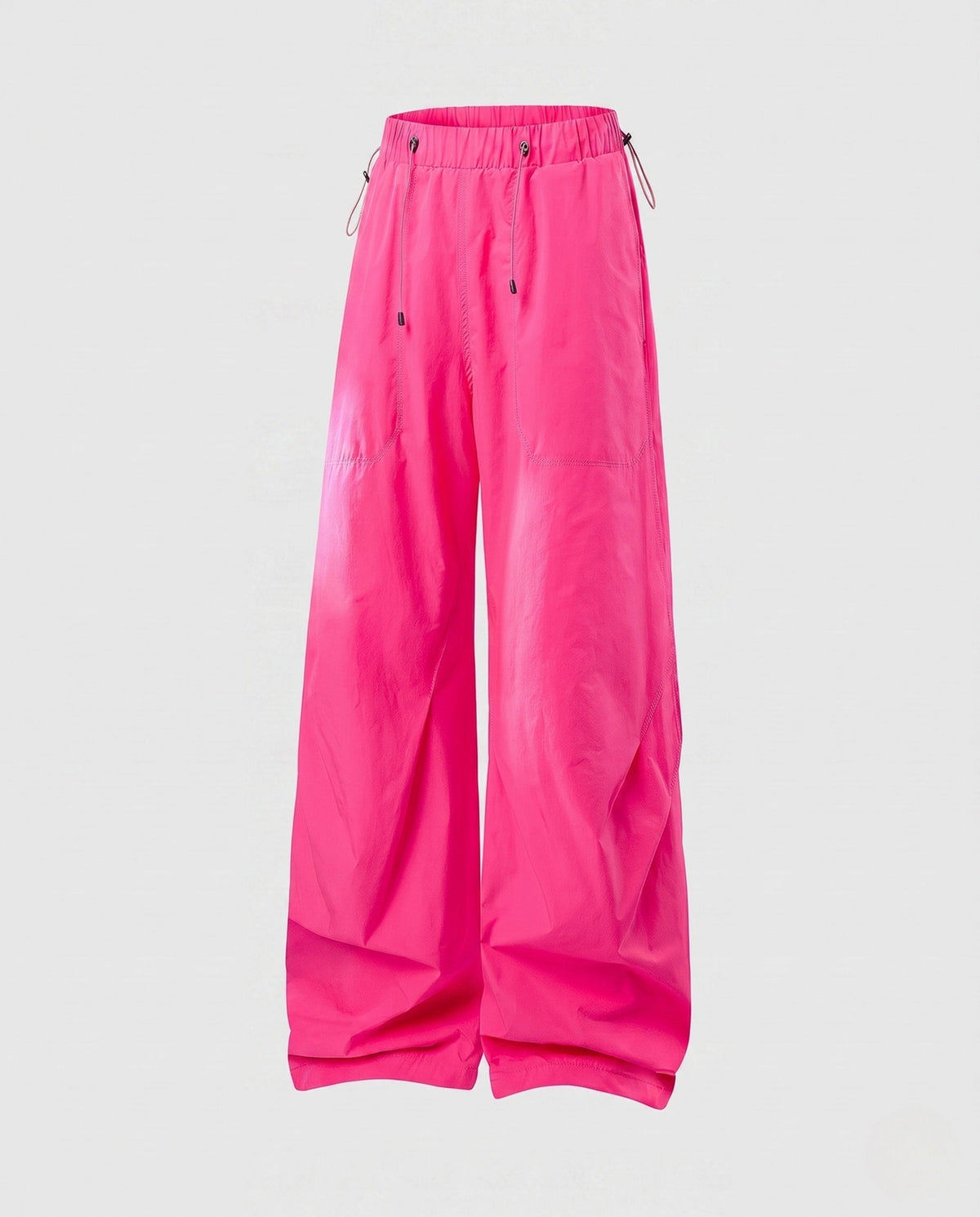 Ladies fashionable cargo pants with high wearing comfort and practical pockets - product shot