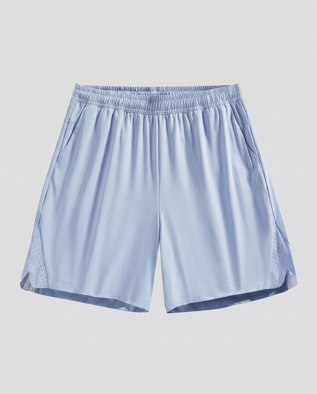 Ladies sporty breathable training shorts - product shot