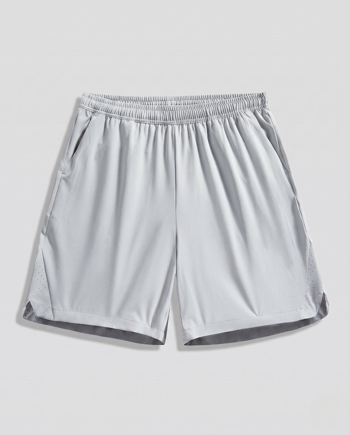 Ladies sporty breathable training shorts - product shot