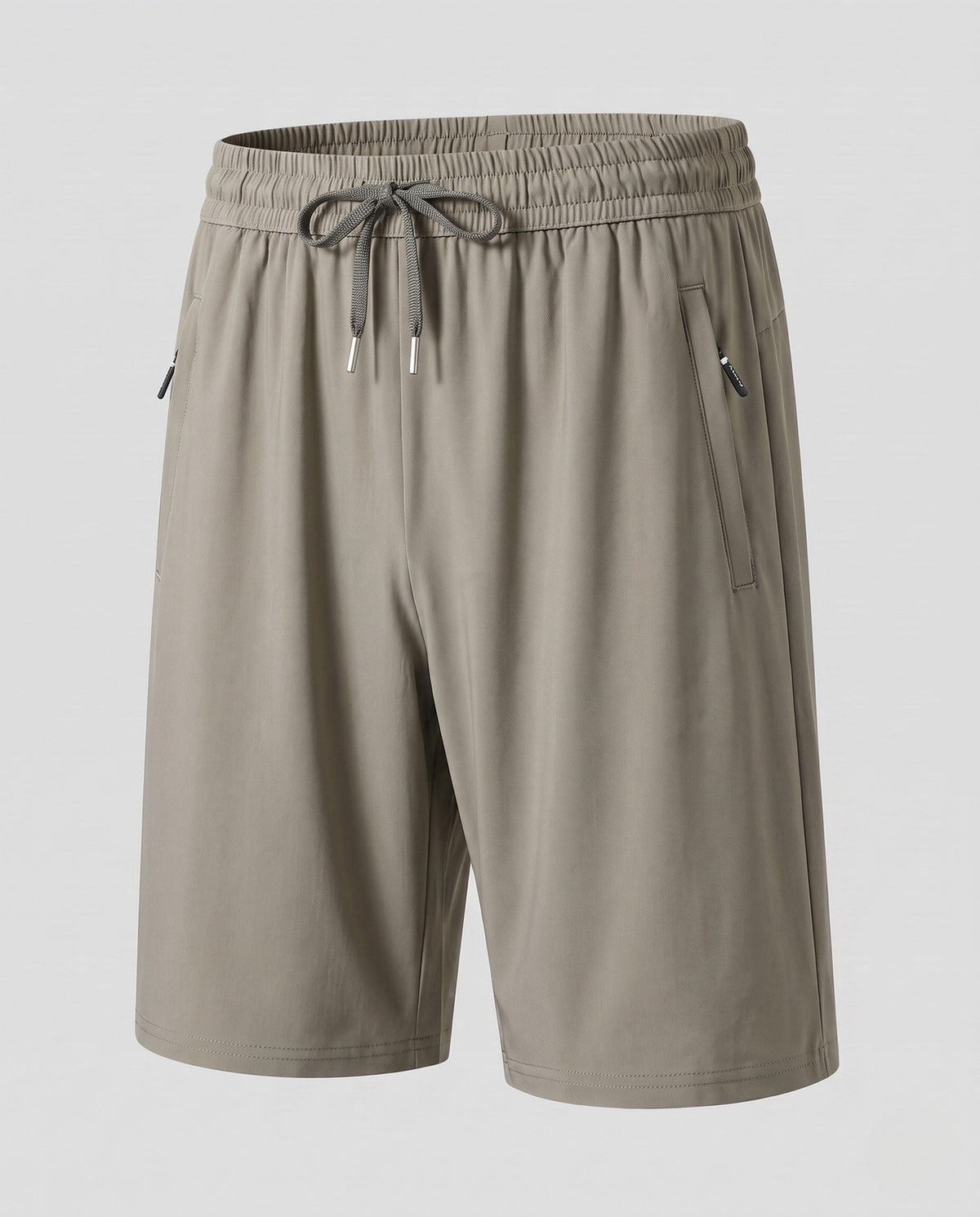 Women's sporty shorts with functional zip pockets - product shot
