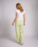Women's cargo pants with practical inserts - back view