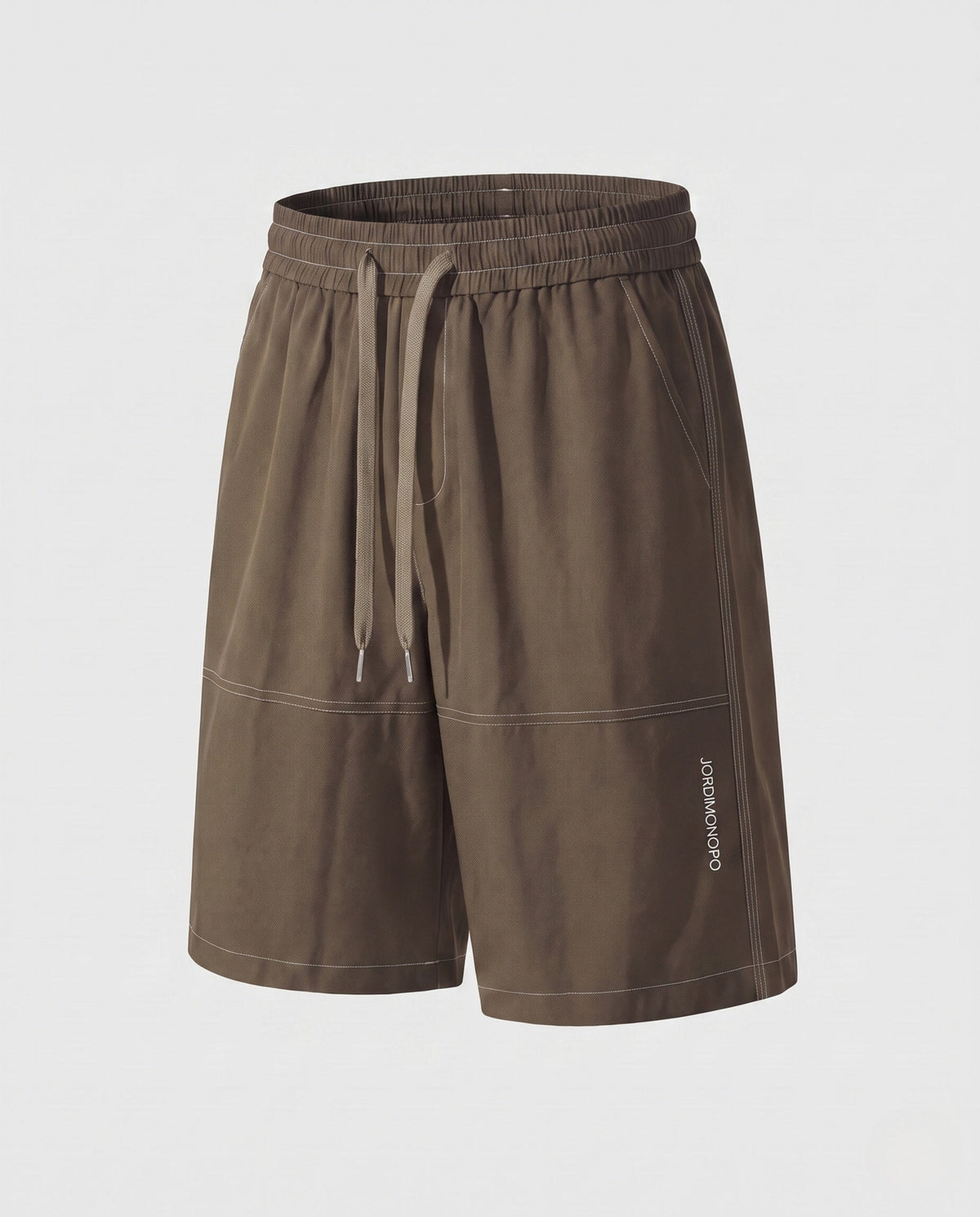Women casual sports shorts with elastic waistband - product shot