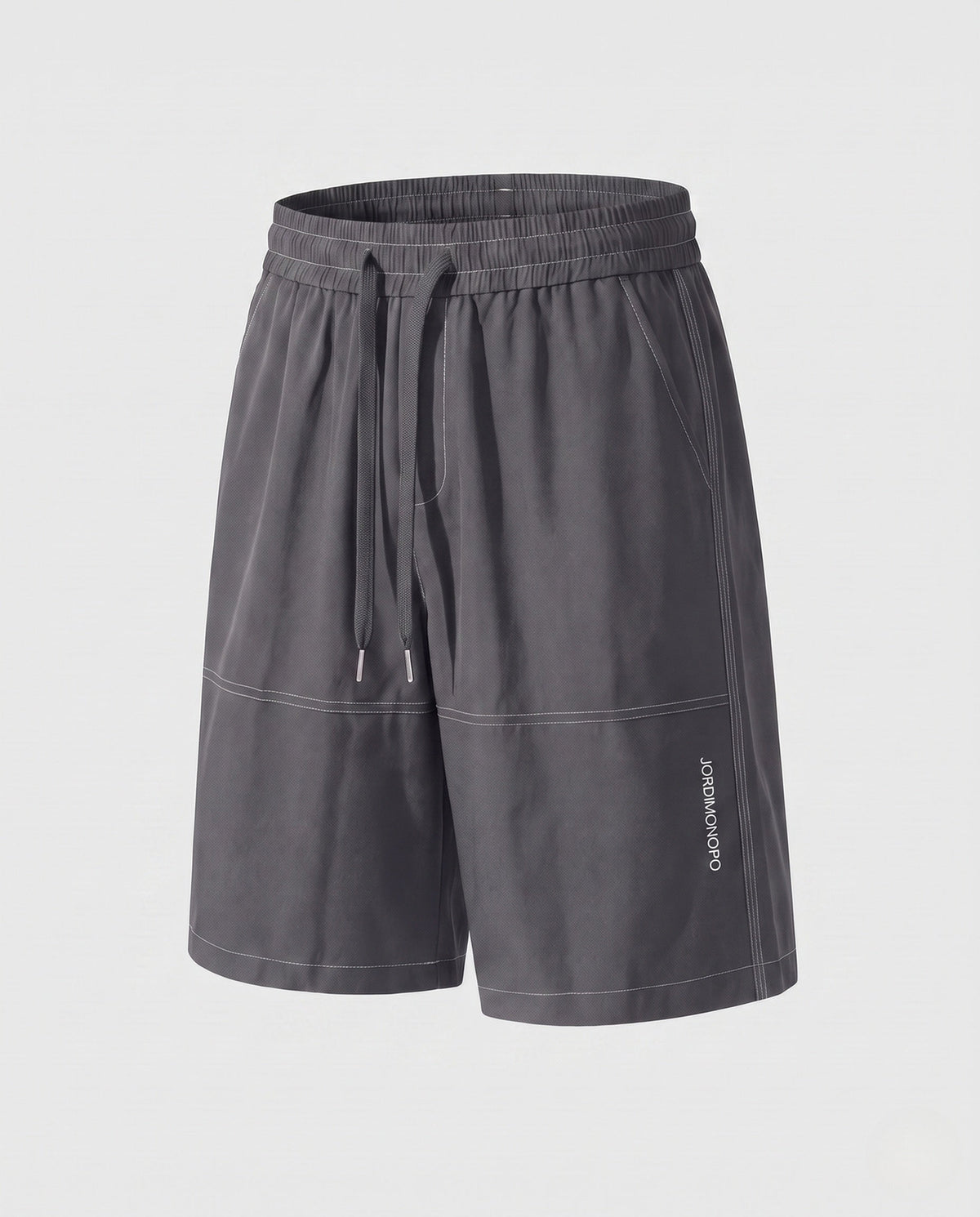 Women casual sports shorts with elastic waistband - product shot