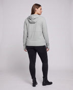 Women's technical sports jacket with hood and breathable inserts All Fashion - back view