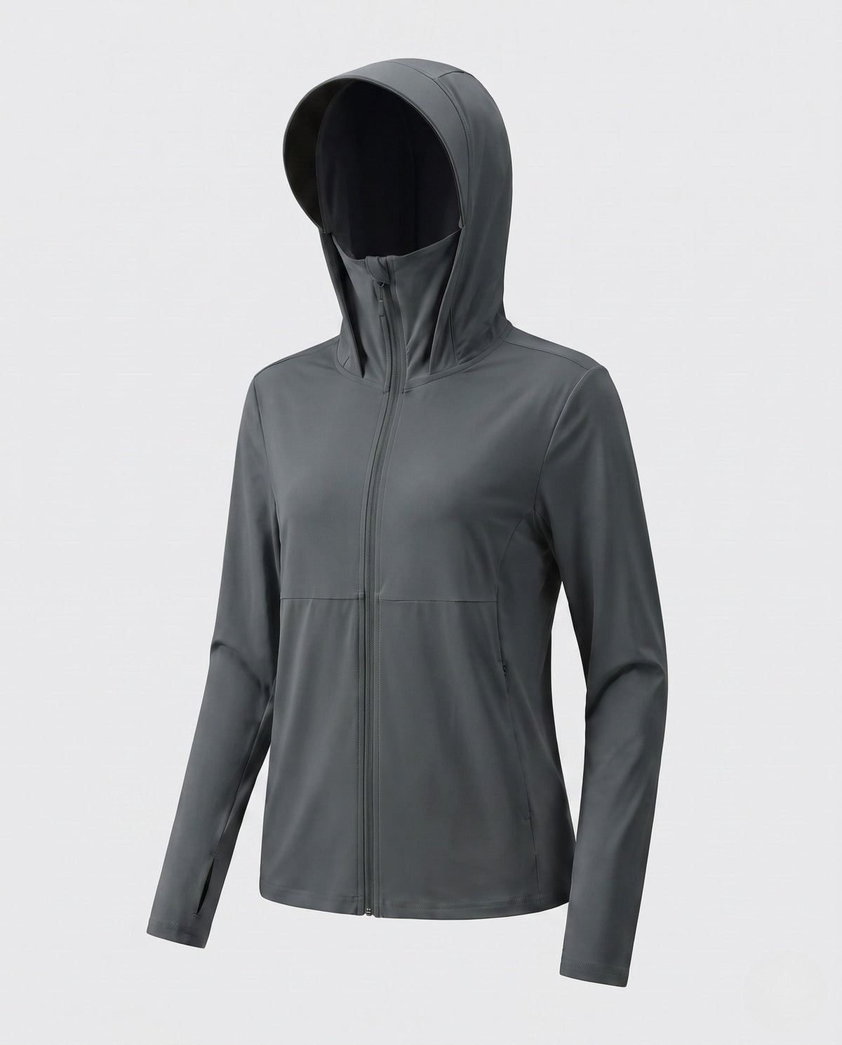 Women's technical sports jacket with hood and breathable inserts All Fashion - product shot