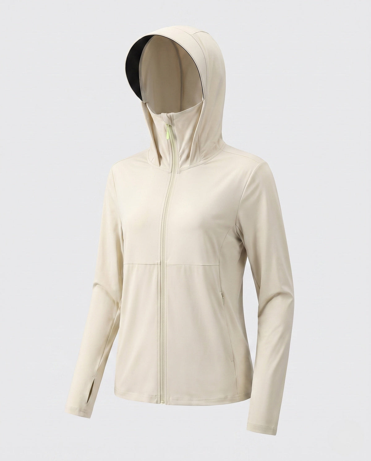 Women's technical sports jacket with hood and breathable inserts All Fashion - product shot