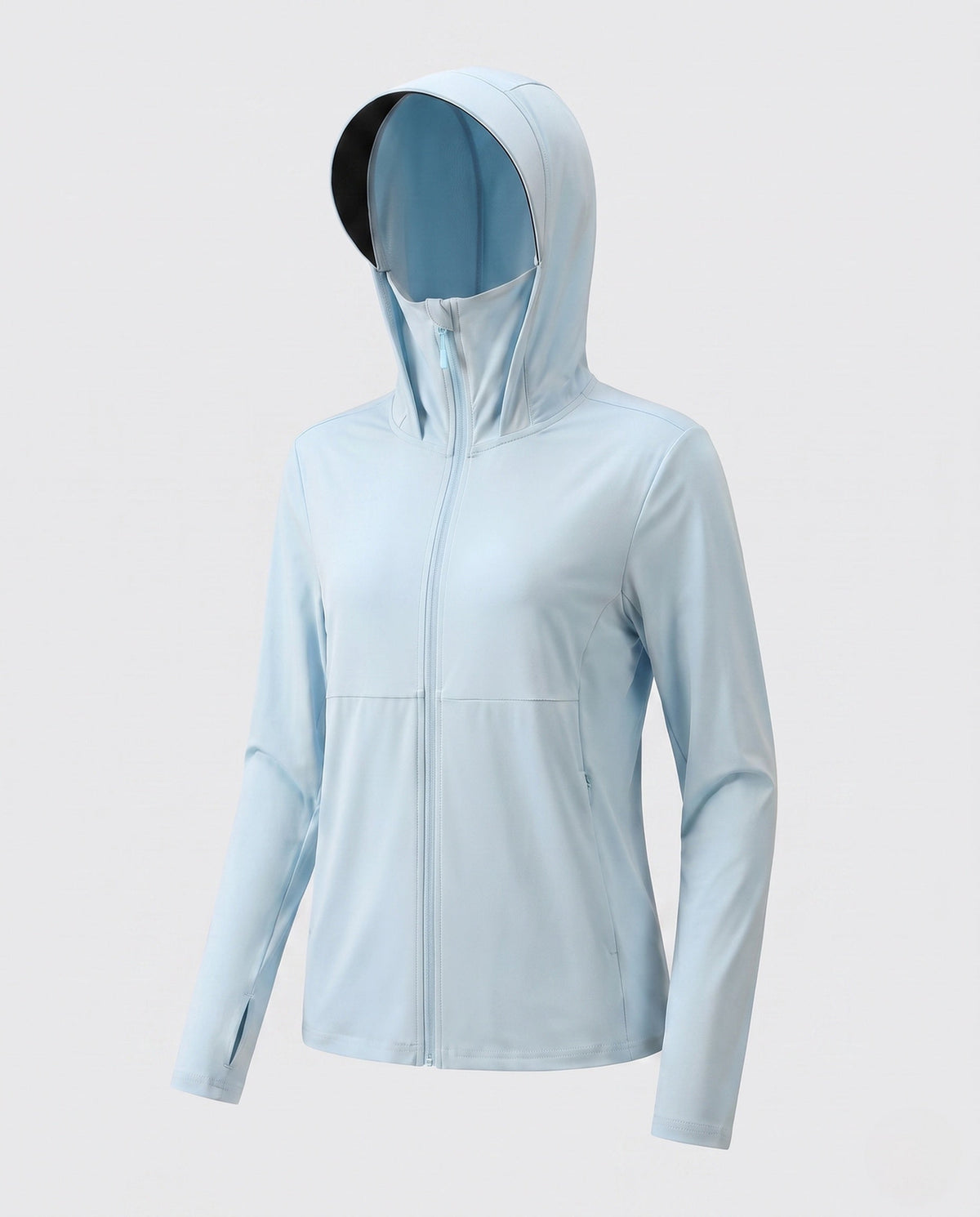 Women's technical sports jacket with hood and breathable inserts All Fashion - product shot