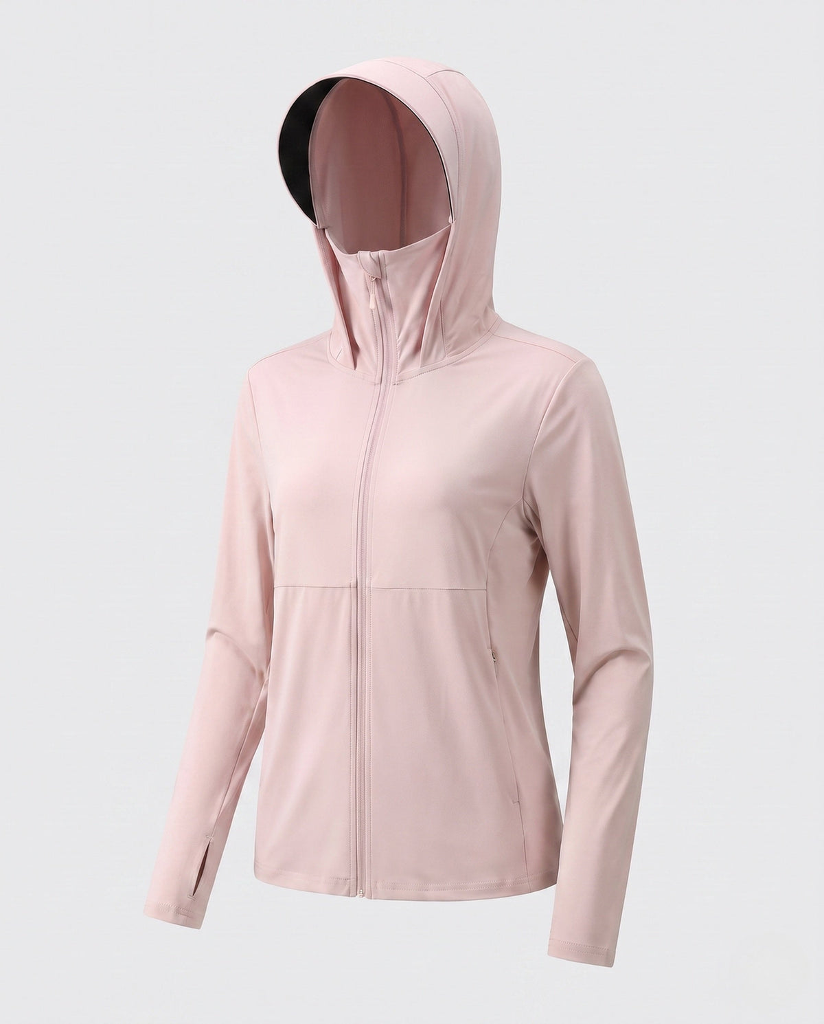 Women's technical sports jacket with hood and breathable inserts All Fashion - product shot